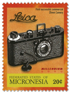 Francobollo Micronesia Leica 0 (Millennium) 13 marzo 2000