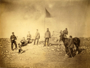 Roger Fenton - Campo di militari (1855)