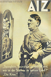 John Heartfield - Hitler allo specchio (AIZ, 28 agosto 1933)